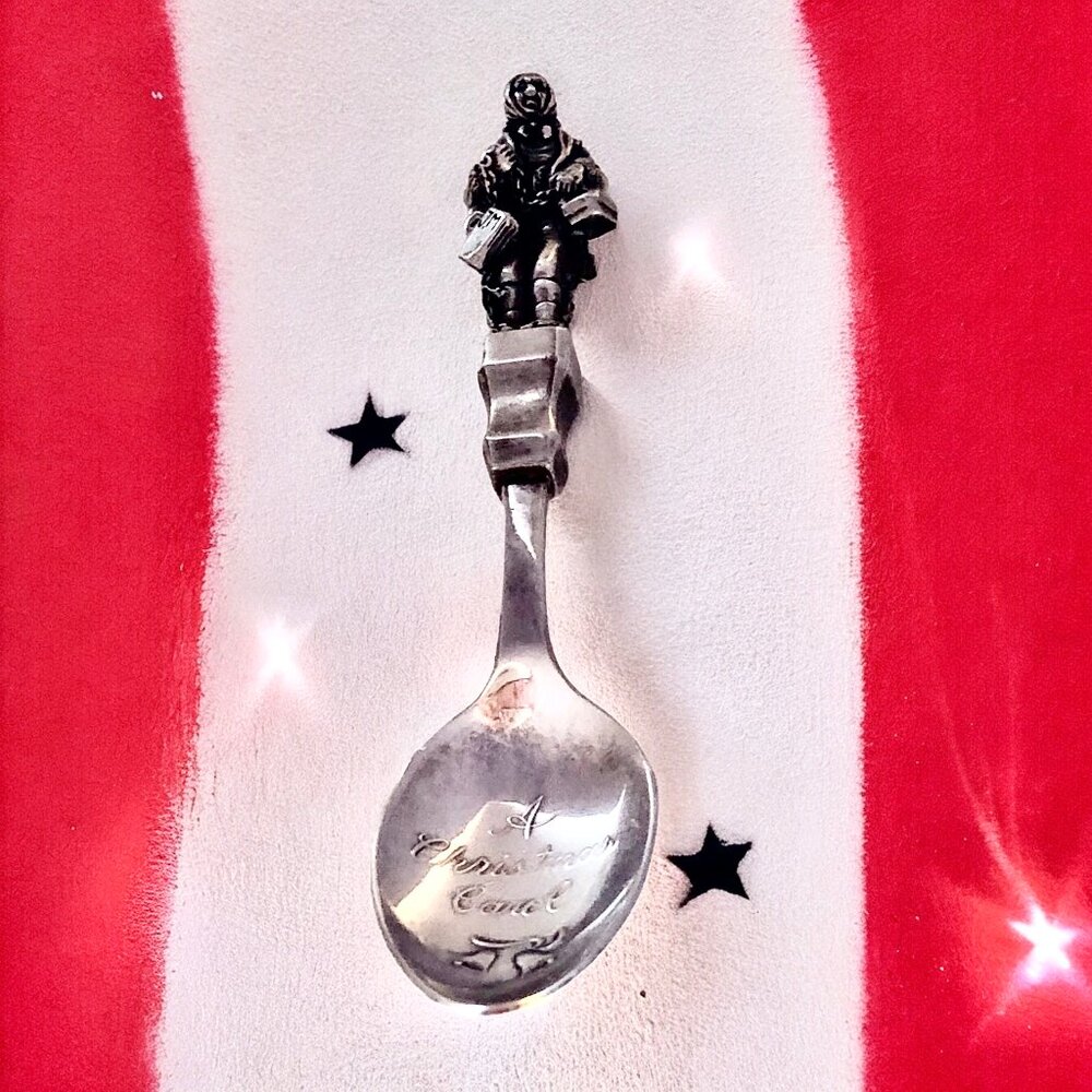 Reed & Barton Vintage A Christmas Carol Spoon 3rd Edition Marley's Ghost